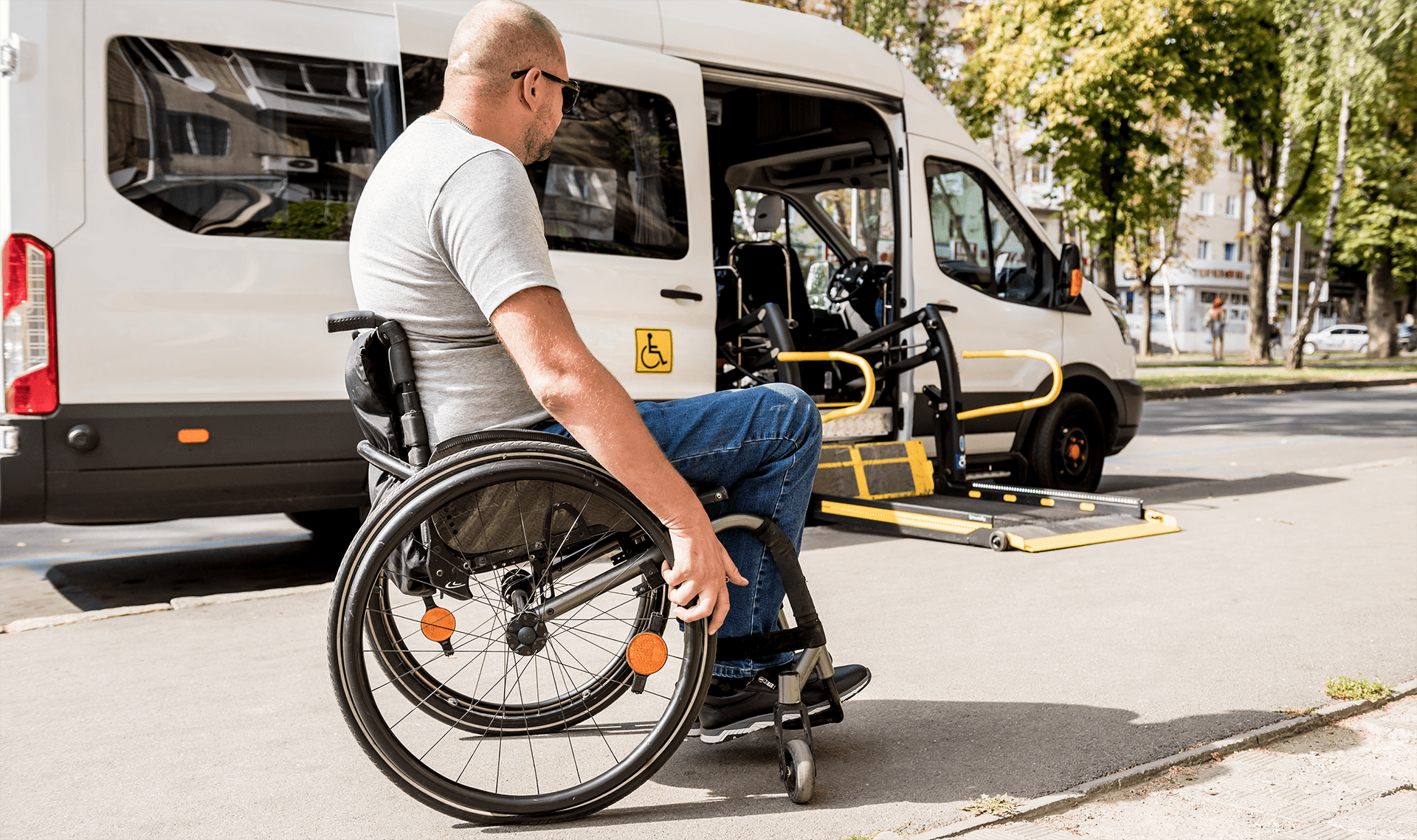 Inside We accessible van