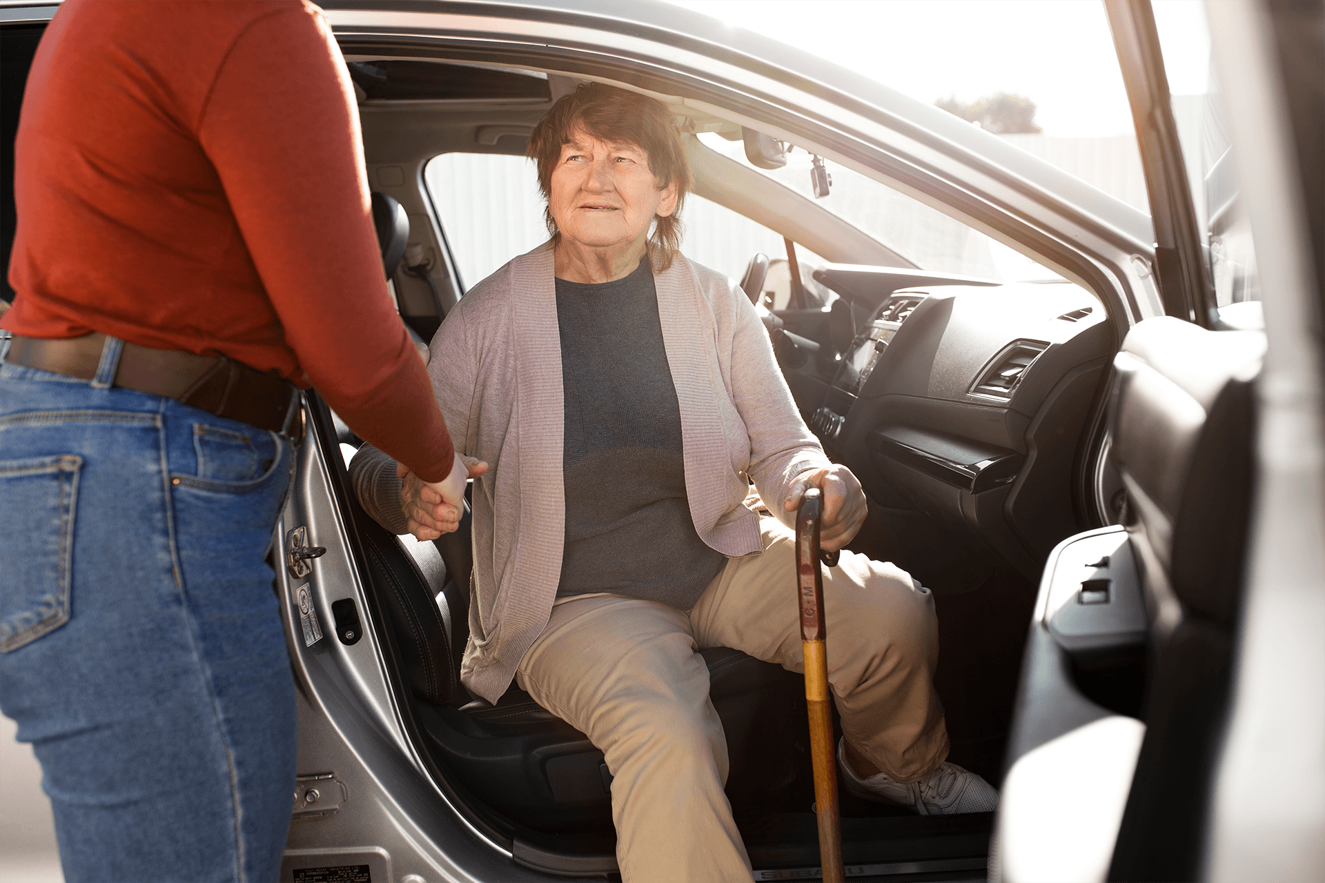 Inside We accessible van