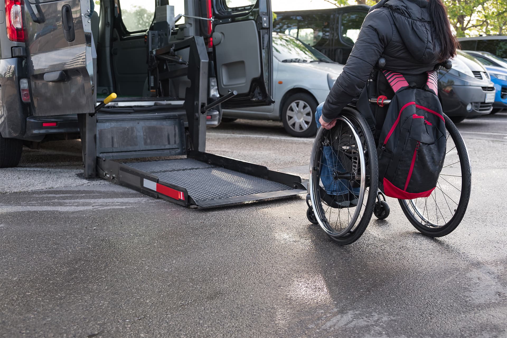 Inside We accessible van